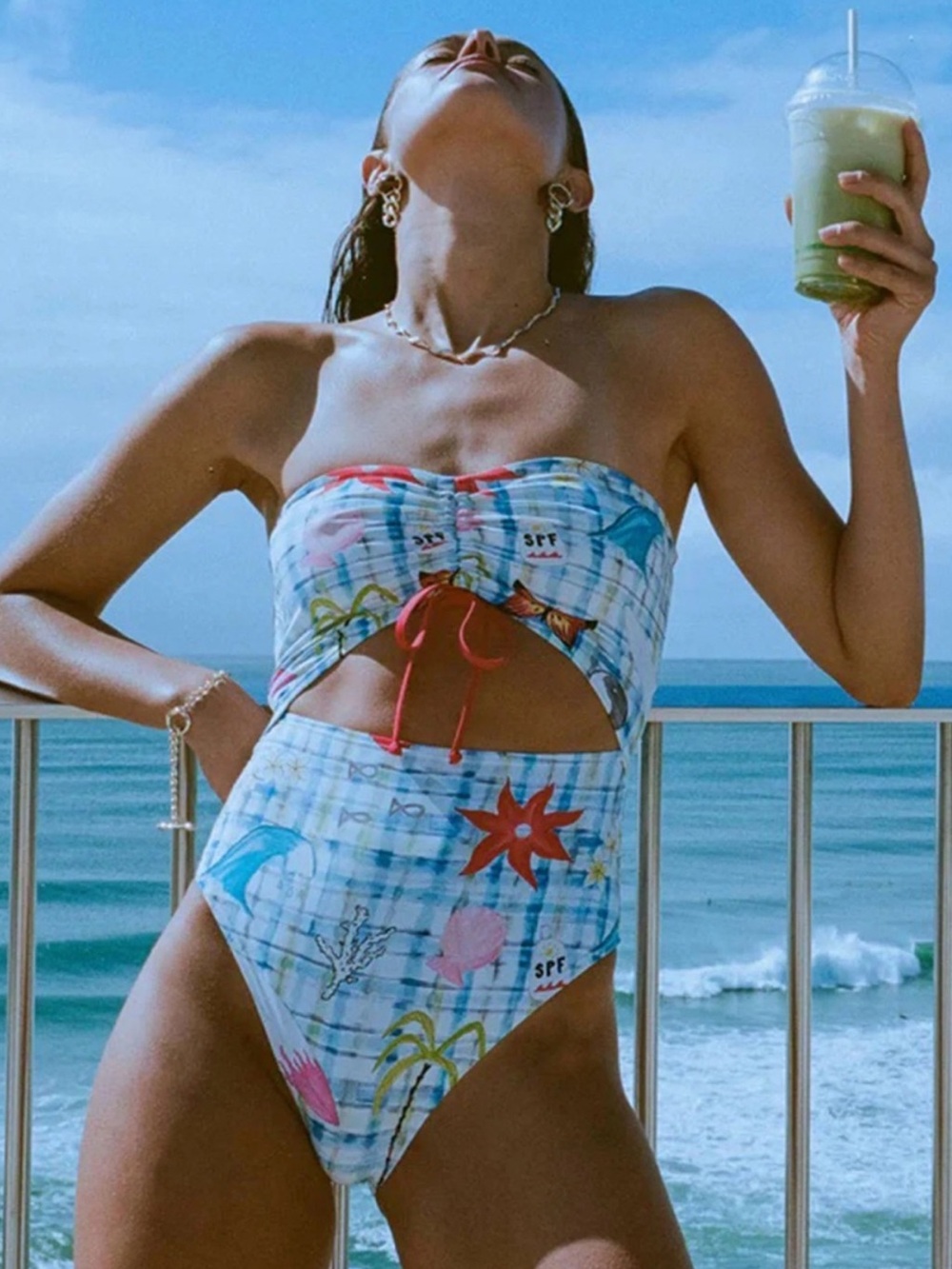 🔥🔥BILLABONG - LOTTIE HALL SUMMER BANDEAU ONE PIECE🔥🔥